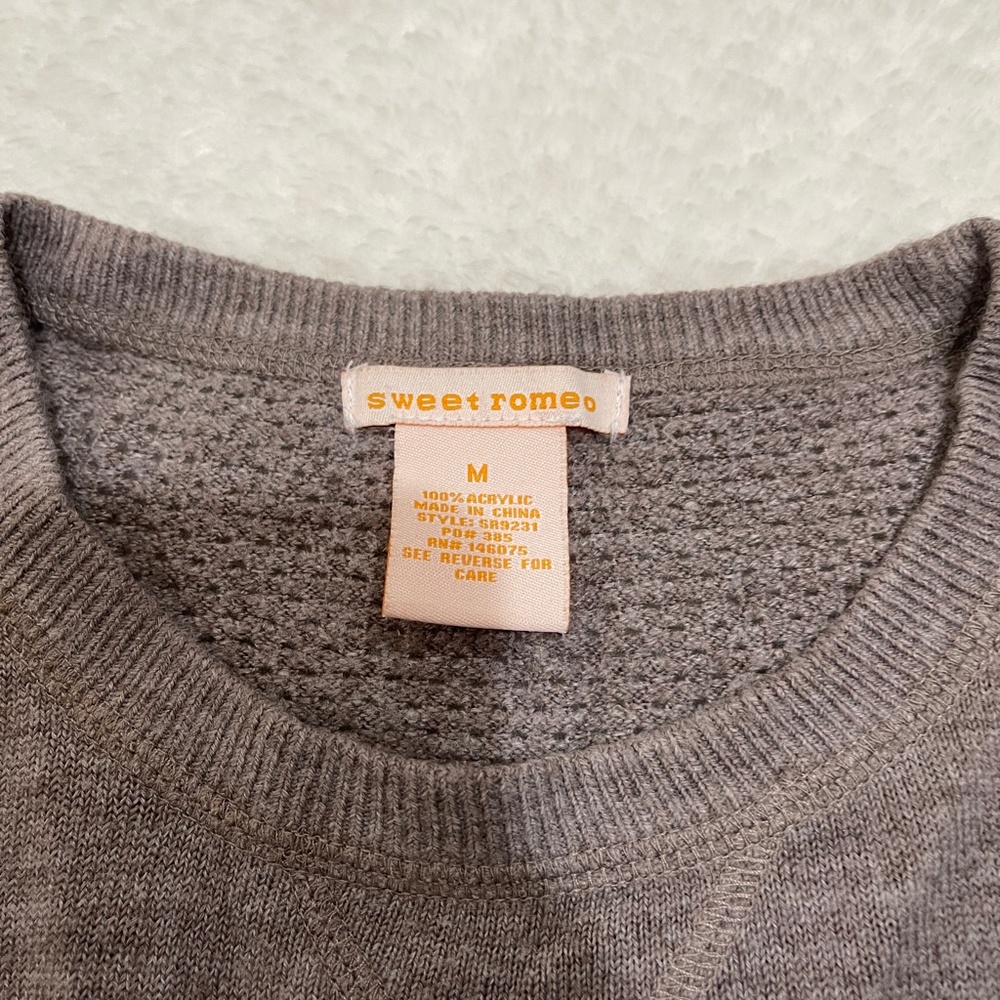 Sweet Romeo Sweater - Picture 2 of 4